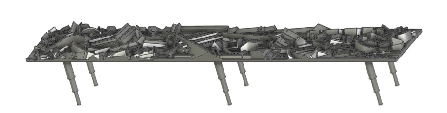 Athearn Genesis G76709 HO Scale NSC 6400 Gondola With Load American Iron AIMX 2 Pack 4 Athearn Genesis G76709 HO Scale NSC 6400 Gondola With Load American Iron AIMX 2 Pack - Image 4