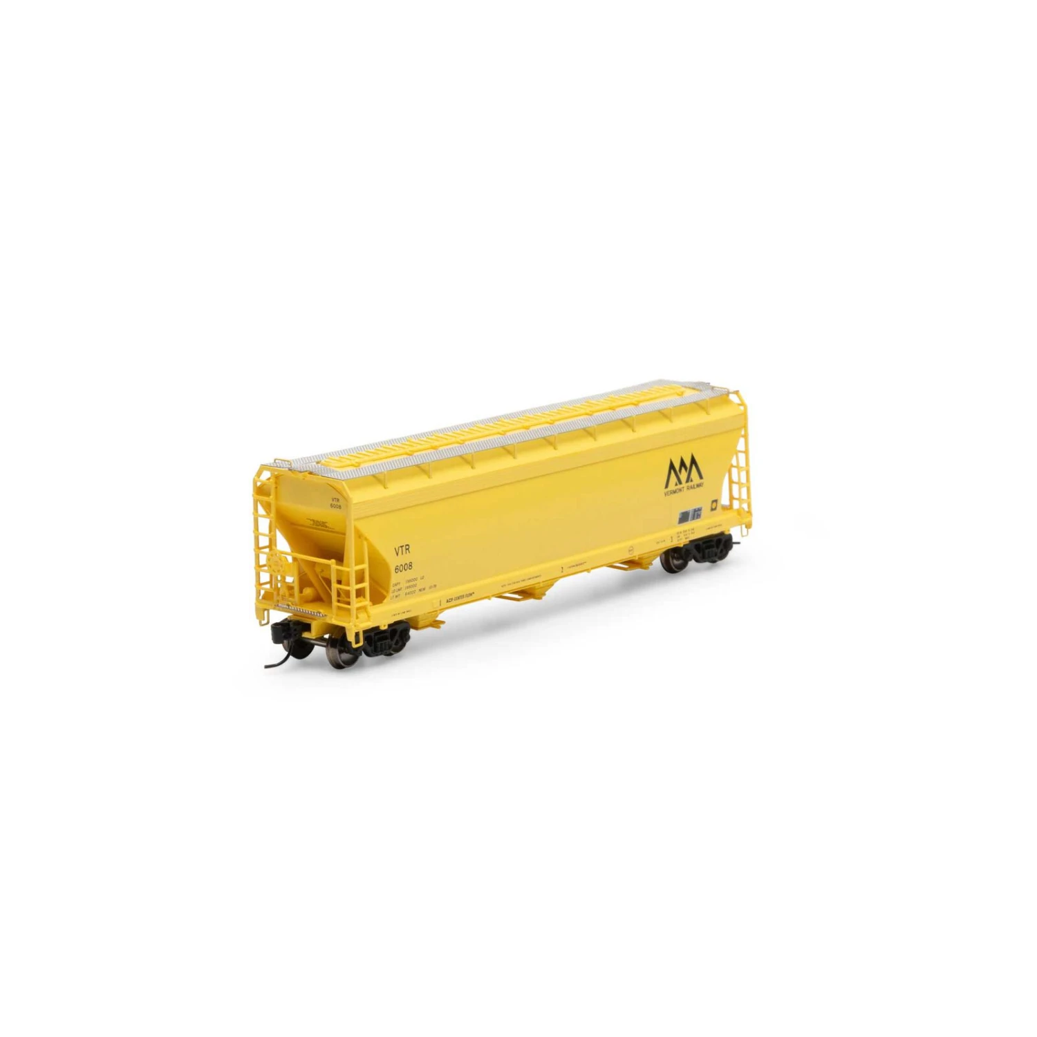 Athearn N ACF 4600 3-Bay Center Flow Hopper, VTR # 6008 1 Athearn N ACF 4600 3-Bay Center Flow Hopper, VTR # 6008