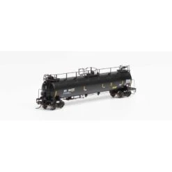 Athearn N TankTrain Intermediate,GATX/Yellow Stripe #48622