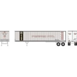 Athearn HO RTR 45' Fruehauf Z-Van Trailer, Availco #257251