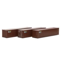 Athearn HO 40' Corrugated Low-Cube Container, Beacon #1(3)