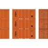 Athearn HO 20' Corrugated Container, ITLU (3)