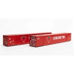 Athearn HO 60' Container, CDAU #621011 / 621081 (2)