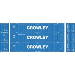 Athearn HO RTR 53' Jindo Container, Crowley #2 (3)