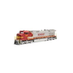 Athearn HO Dash 9-44CW Locomotive Sound-Ready, BNSF & Warbonnet #724