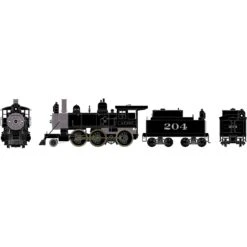Athearn HO RTR Old Time 2-6-0 Mogul, ATSF #204