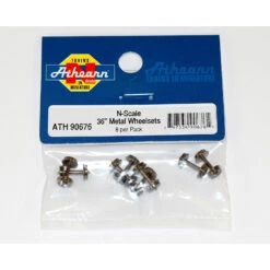Athearn N 36" Metal Wheel Set (8)