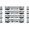 Athearn HO M-K California Cars With Lights, CDTX (4)