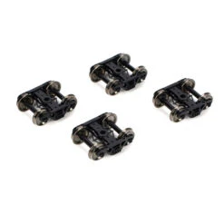 Athearn HO 100-Ton Roller Bearing Truck, .110" Tread (2Pr)