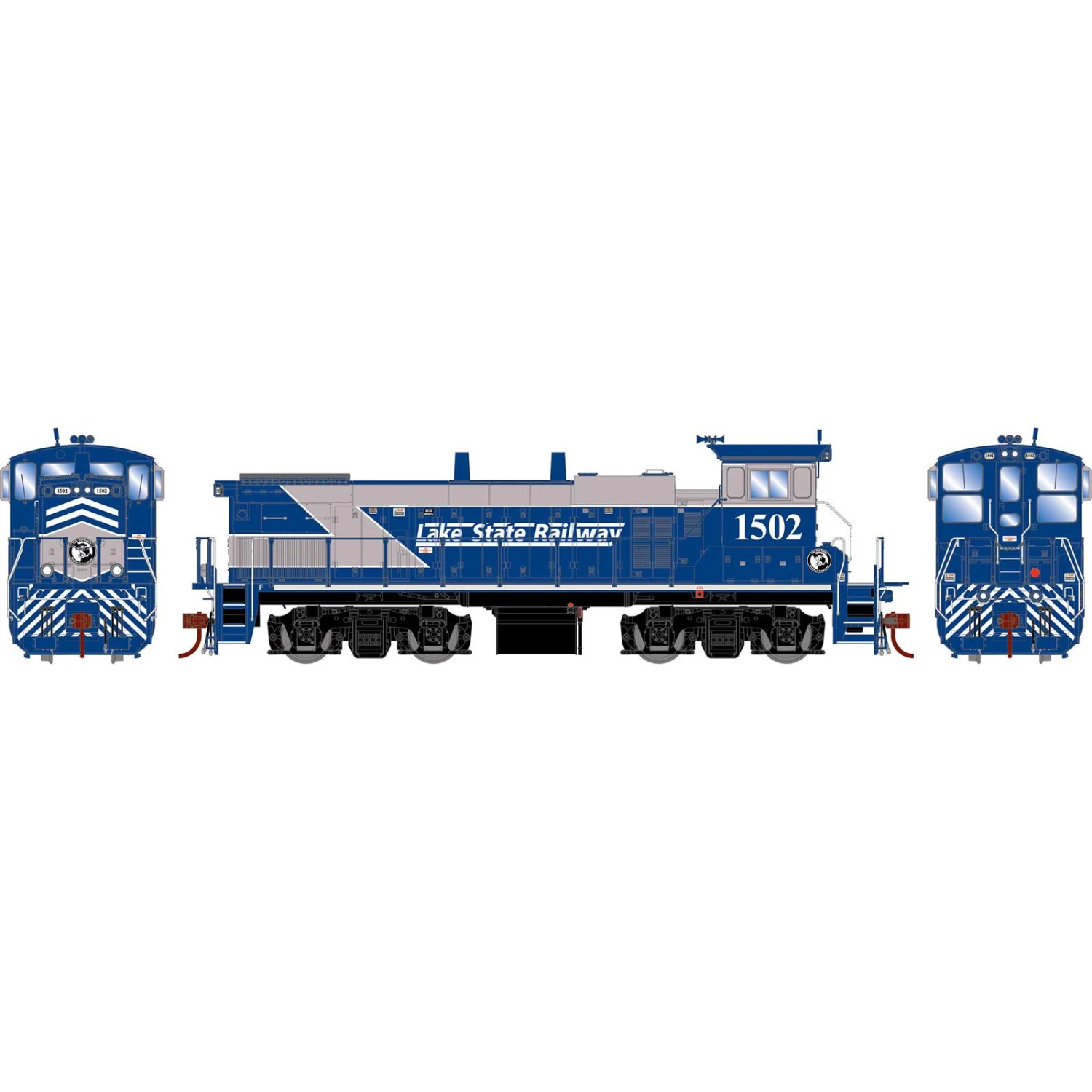 Athearn HO MP15AC, LSRC #1502 1 Athearn HO MP15AC, LSRC #1502