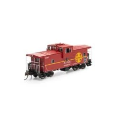 Athearn HO CE-6 ICC Caboose With Lights & Sound, SF #999540