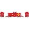 Athearn HO CE-11 ICC Caboose With Lights, SF #999780