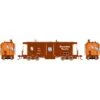Athearn HO Bay Window Caboose With Lights, SP #4675
