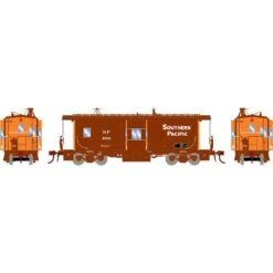 Athearn HO Bay Window Caboose With Lights, SPc #4699