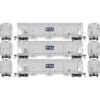 Athearn HO Trinity 3-Bay Hoppers, KRIX # 1 (3)