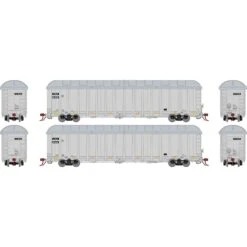 Athearn N NSC 6400 Gondola With Load, CIGX #801839, 801855 (2)