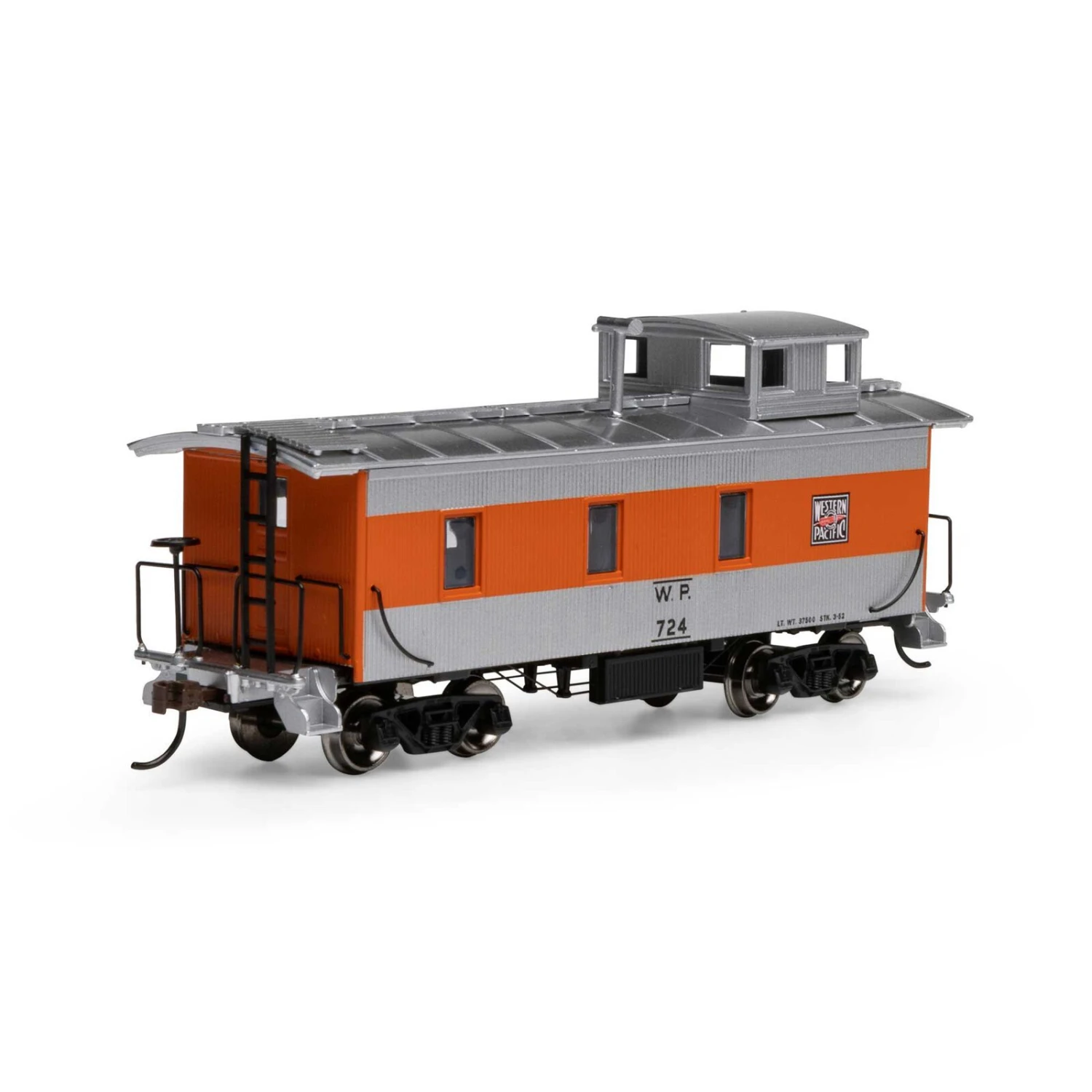 Athearn HO 30' 3-Window Caboose, WP #724 1 Athearn HO 30' 3-Window Caboose, WP #724
