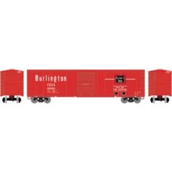 Athearn HO 50' PS-1 Single Sliding Door Box, CB&Q #22850