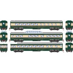 Athearn HO Streamline Passenger Cars, BN #1 (3)
