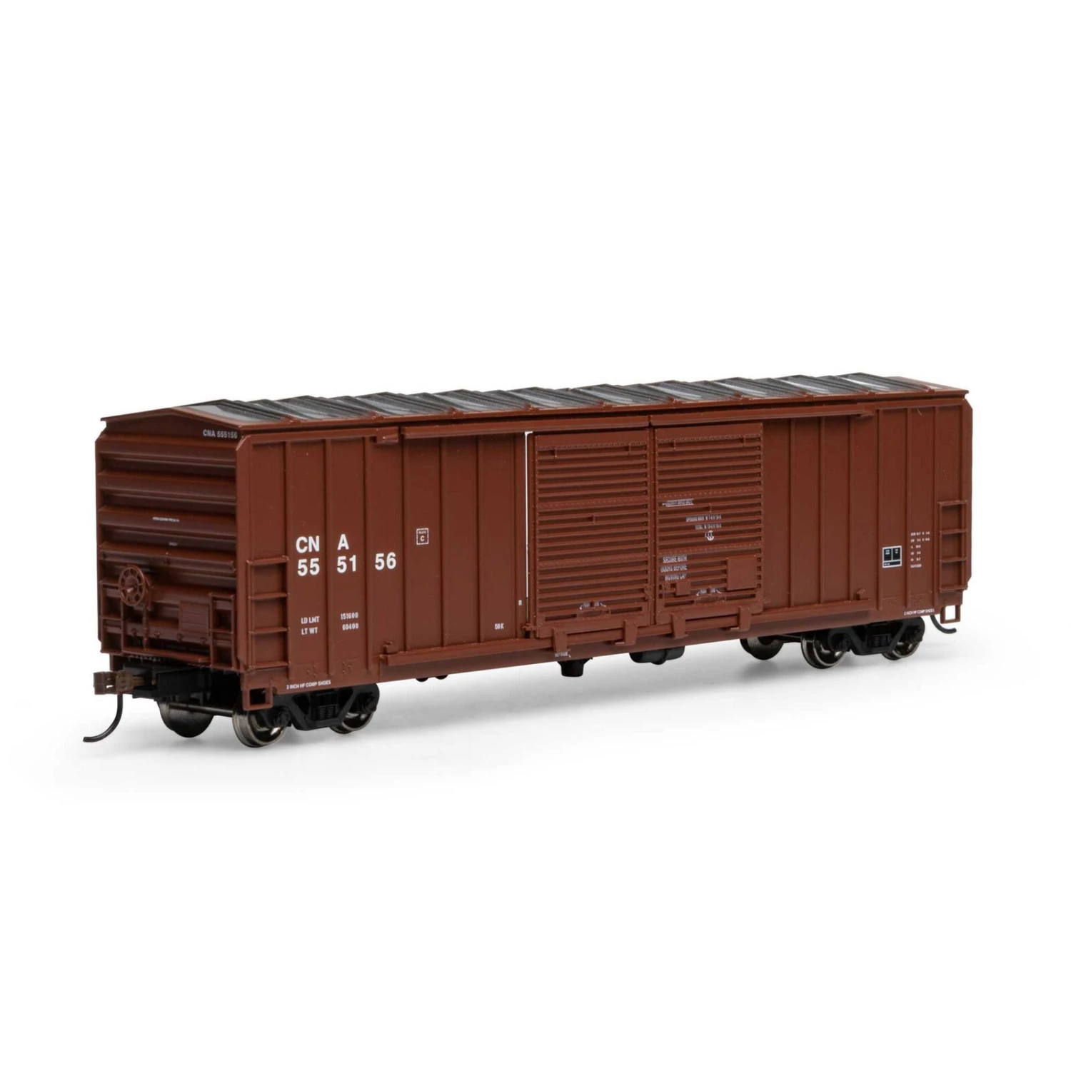 Athearn HO 50' FMC 5283 DD Box, CN #555156 1 Athearn HO 50' FMC 5283 DD Box, CN #555156