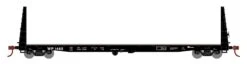 Athearn ATH17086 HO RTR 60ft Bulkhead Flat, Western Pacific #1472