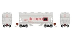 Athearn ATH93451 HO RTR ACF 2970 Covered Hopper, Chicago Burlington & Quincy #183910