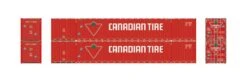 Athearn ATH28531 HO 60ft Container, Canadian Tire #618007/618080 2-Pack