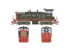 Athearn ATH28759 HO RTR EMD SW1500, Tsunami2 DCC Sound, Cotton Belt (SSW) #2481