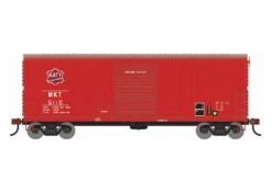 Athearn ATH67748 HO RTR 40ft Modern Boxcar, Missouri Kansas Texas #5110