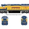 Athearn ATH73646 HO EMD SD40, Standard DC, Fort Worth & Western #2030