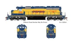 Athearn ATH73646 HO EMD SD40, Standard DC, Fort Worth & Western #2030