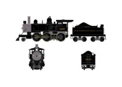 Athearn ATH87216 HO RTR 2-6-0 Mogul, Standard DC, New York Central #1699