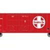 Athearn ATH88197 HO High-Cube Double Plug Door Boxcar, Santa Fe #151757