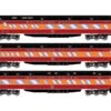 Athearn ATH88230 HO Heavyweight 3-Pack Diner/Coach/Observation, Southern Pacific