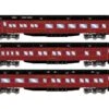 Athearn ATH88231 HO Heavyweight 3-Pack Diner/Coach/Observation, Canadian Pacific