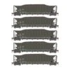 Athearn ATH98495 HO RTR 5-Bay Rapid Discharge Hopper, ITGX/Black 5-Pack