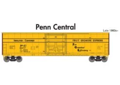 Athearn ATH71025 HO RTR 50ft Superior Plug Door Boxcar, Penn Central #362760