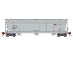 Athearn 12948 N Scale ACF 4600 3 Bay Covered Hopper Union Pacific CNW 180337