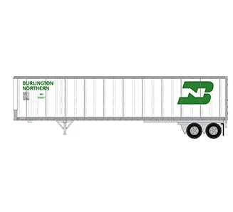 Athearn 13834N Scale 45' Fruehauf Z-Van Trailer Burlington Northern BNZ 250207 1 Athearn 13834N Scale 45' Fruehauf Z-Van Trailer Burlington Northern BNZ 250207