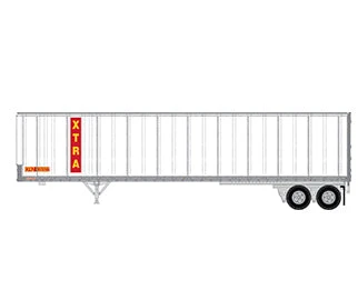 Athearn 13840 N Scale 45' Fruehauf Z-Van Trailer Xtra Lease CFKZ 631022 1 Athearn 13840 N Scale 45' Fruehauf Z-Van Trailer Xtra Lease CFKZ 631022