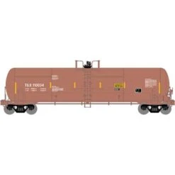 Athearn 15931 HO Scale RTC 20,900 Gallon Acid Tank Car Red/Brown TILX 110034