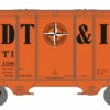 Athearn 17250 N Scale PS-2 2600 Covered Hopper Detroit Toledo & Ironton DT&I 11116