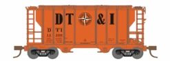 Athearn 17250 N Scale PS-2 2600 Covered Hopper Detroit Toledo & Ironton DT&I 11116