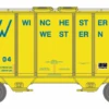Athearn 17256 N Scale PS-2 2600 Covered Hopper Winchester & Western WW 4013