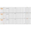Athearn 17314 N Scale 53' Stoughton Intermodal Container Optimodal SNLU 3 Pack #1