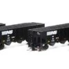 Athearn 17625 N Scale 40' 3 Bay Ribbed Hopper Norfolk Southern NW 4-Pack #1