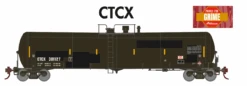 Athearn 18037 N Scale 30,000 Gallon Ethanol Tank Car CTCX 3 Pack #1 (Primed For Grime)