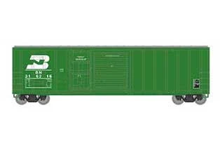 Athearn 24592 N Scale 50' FMC Combo Door Boxcar Burlington Northern BN 316216 1 Athearn 24592 N Scale 50' FMC Combo Door Boxcar Burlington Northern BN 316216