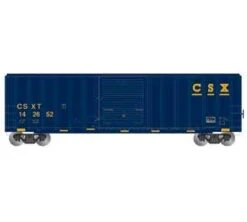 Athearn 25463 N Scale 50' FMC 5347 Boxcar CSXT 142652