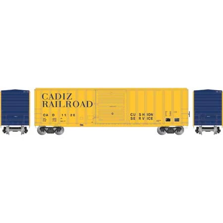 Athearn 25470 N Scale 50' FMC 5347 Boxcar Cadiz Railroad CAD 1126 2 Athearn 25470 N Scale 50' FMC 5347 Boxcar Cadiz Railroad CAD 1126 - Image 2